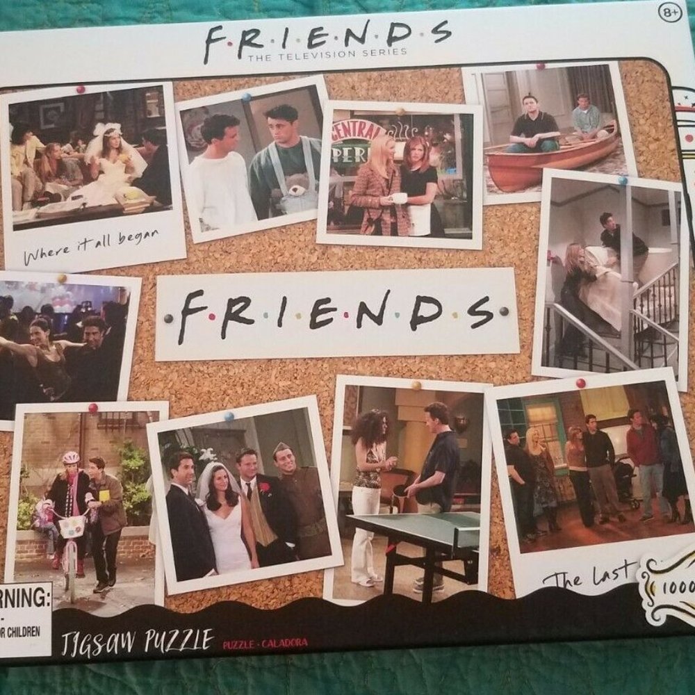 FRIENDS TV SHOW 1,000 piece jigsaw puzzle New